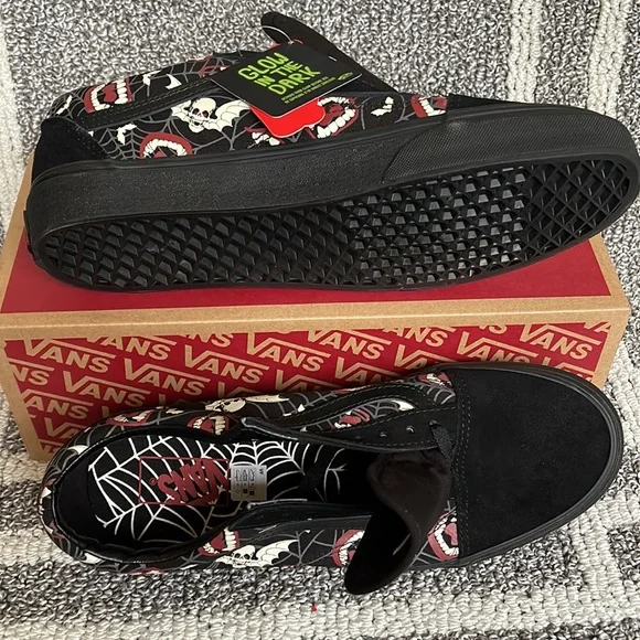 Vans Old Skool Glow Frights Black/Black WMNS - Picture 5 of 16